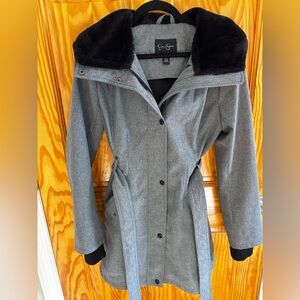 Gray Jessica Simpson Coat szM